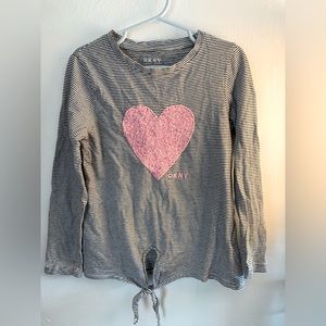 Pink Heart Top